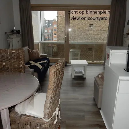 Studio Center Of W/parking & South Terrace Apartament Ostenda